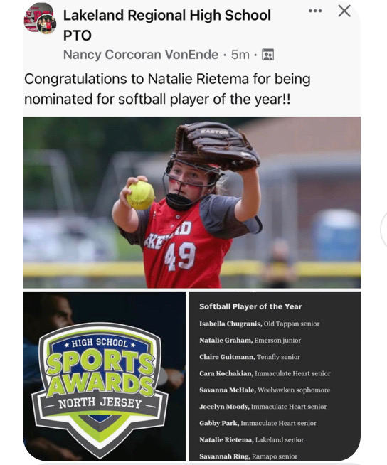 Natalie - Player of the Year
